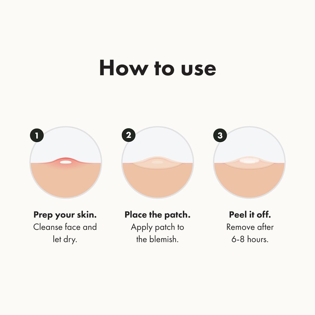Mighty Patch™ Original patch from Hero Cosmetics – The #1 Hydrocolloid Acne Pimple Patch for Shrinking Zits and Whiteheads in 1 use; Nighttime Spot Stickers for Face and Skin (75 Count)
