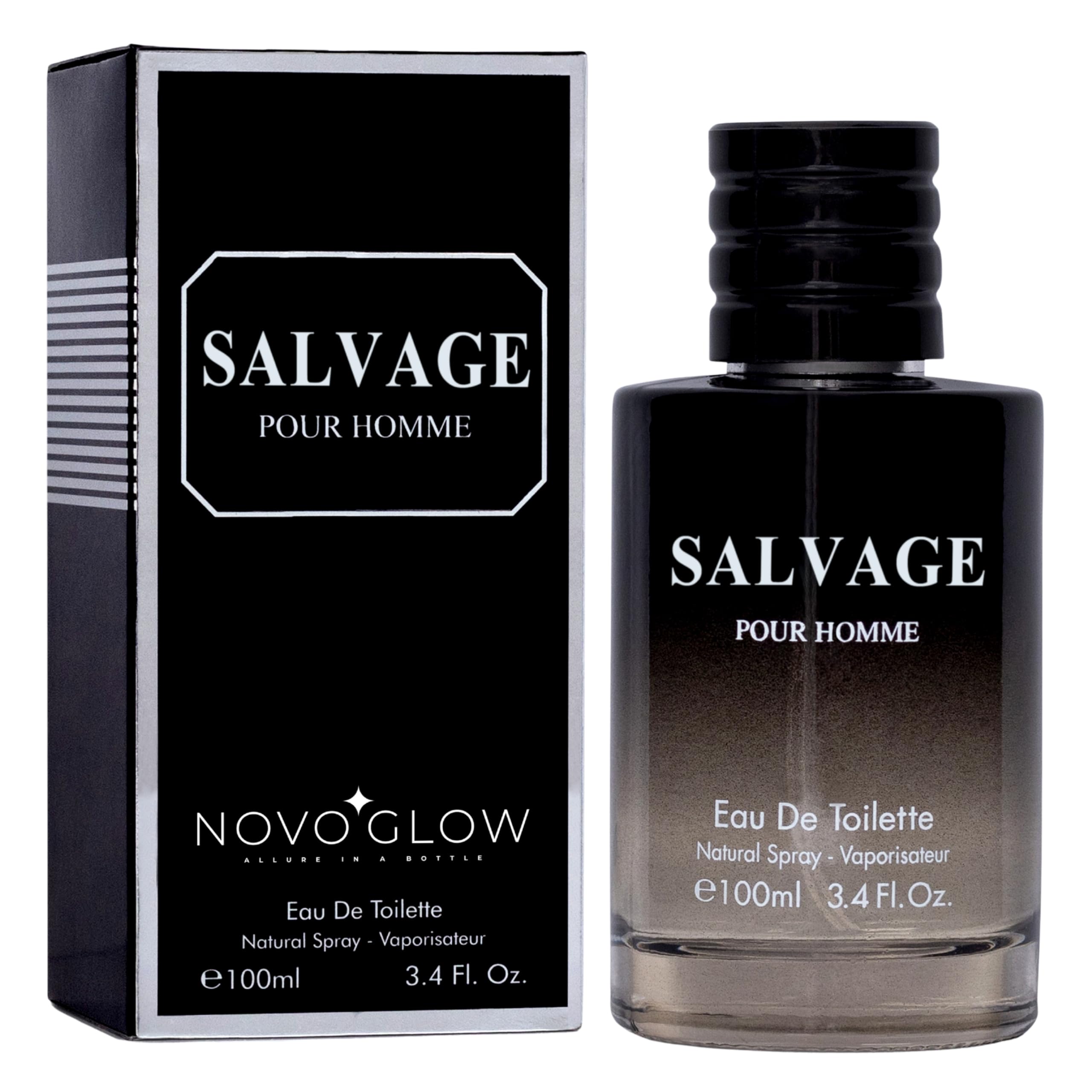 Salvage for Men 3.4 Oz Men's Eau De Toilette Spray Refreshing & Warm Masculine Scent for Daily Use Men's Casual Cologne Great Holiday Gift Smell Fresh All Day A Gift for Any Occasion